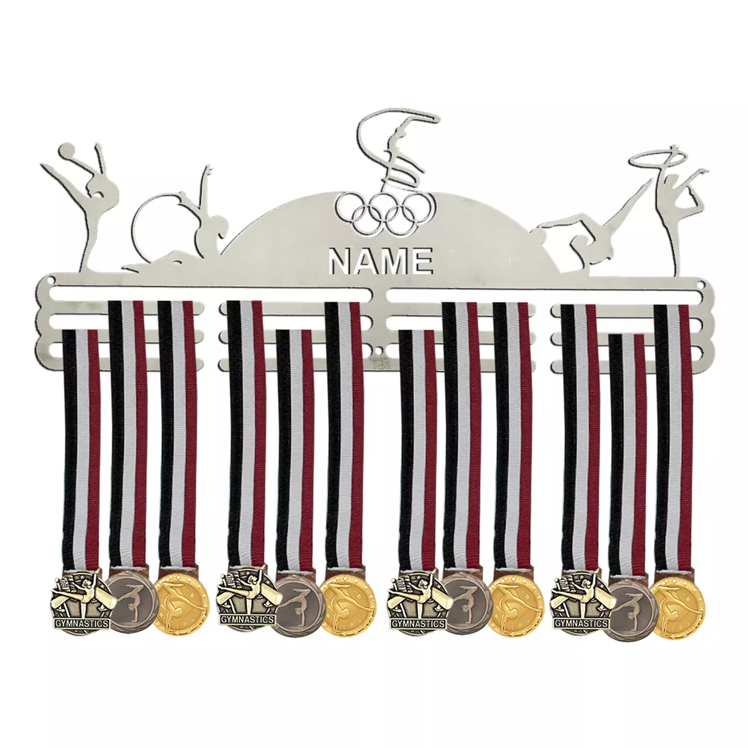 TMHG-Customizable Gymnastics Medal Hanger | Triple Rack 1