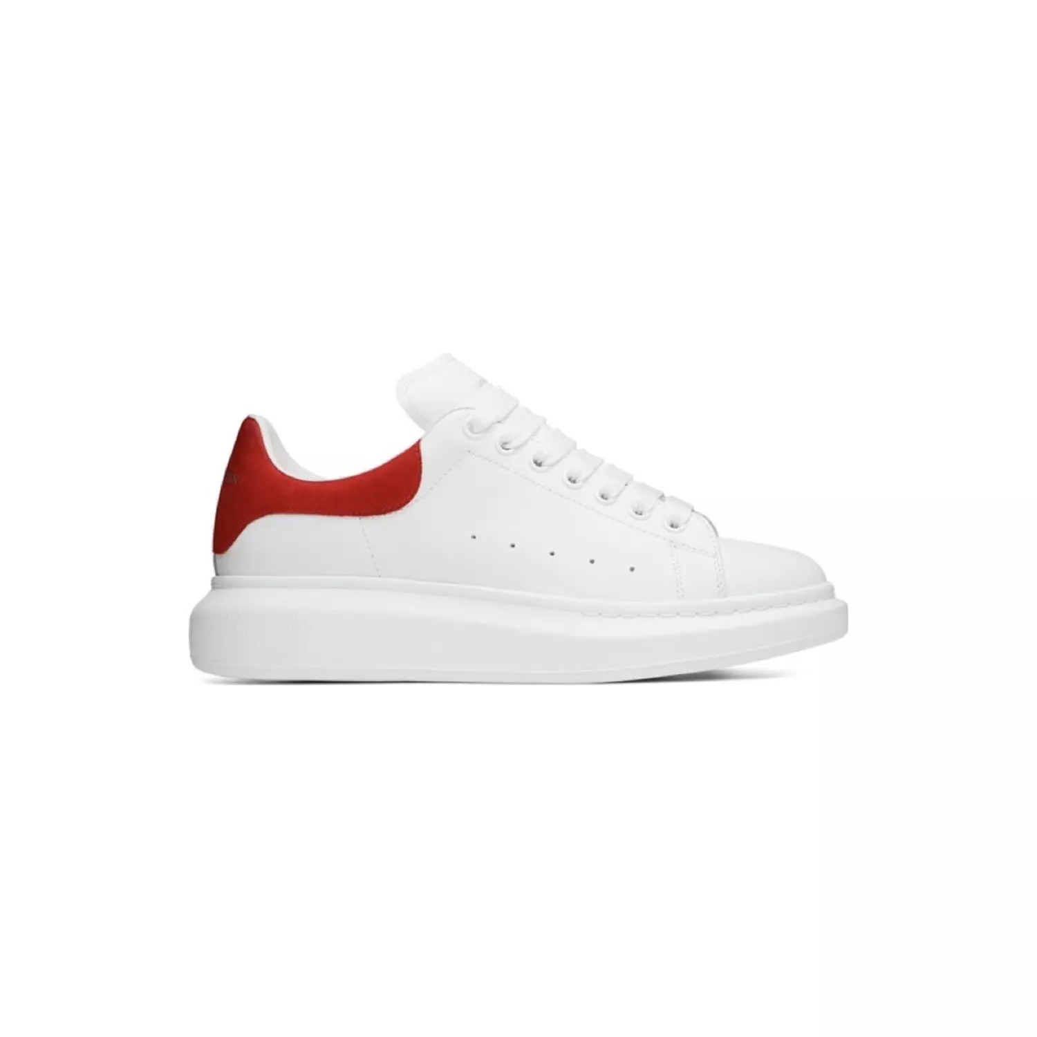 Alexander McQueen Oversized Sneaker 'White Lust Red' hover image