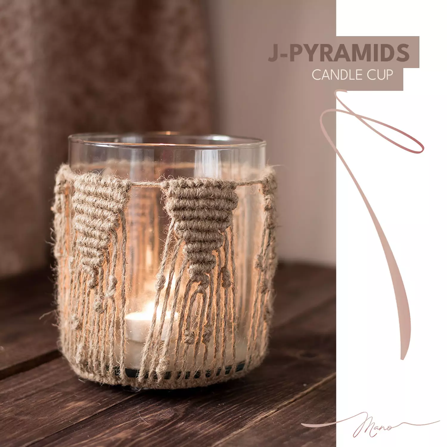 J-Pyramids Candle Jar 0