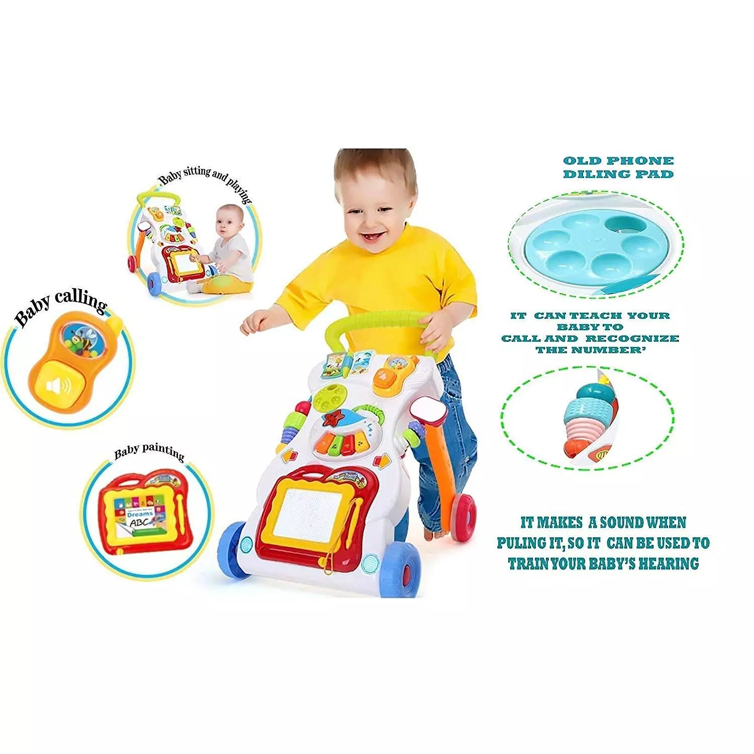 Baby Music Walker Trolley 2