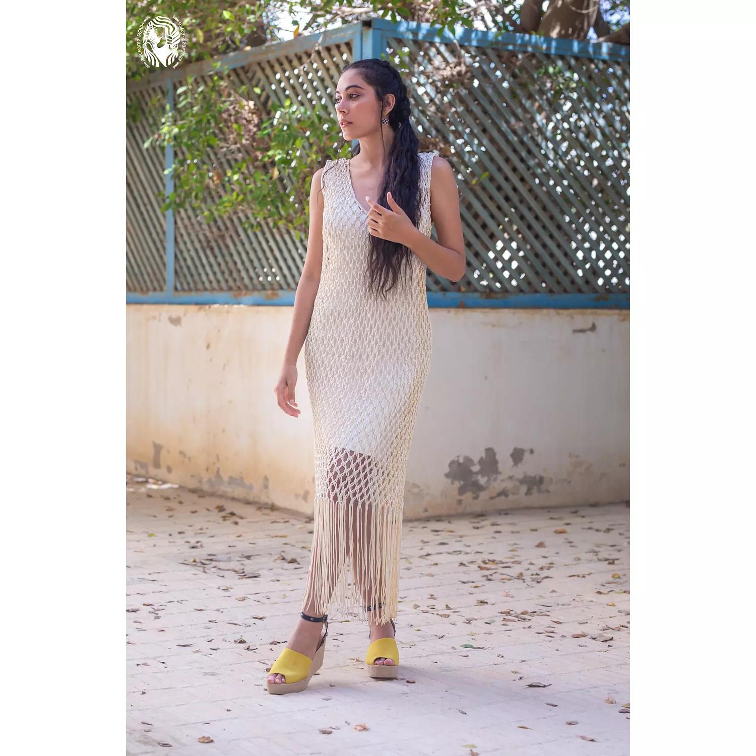 MACRAME NET DRESS 7