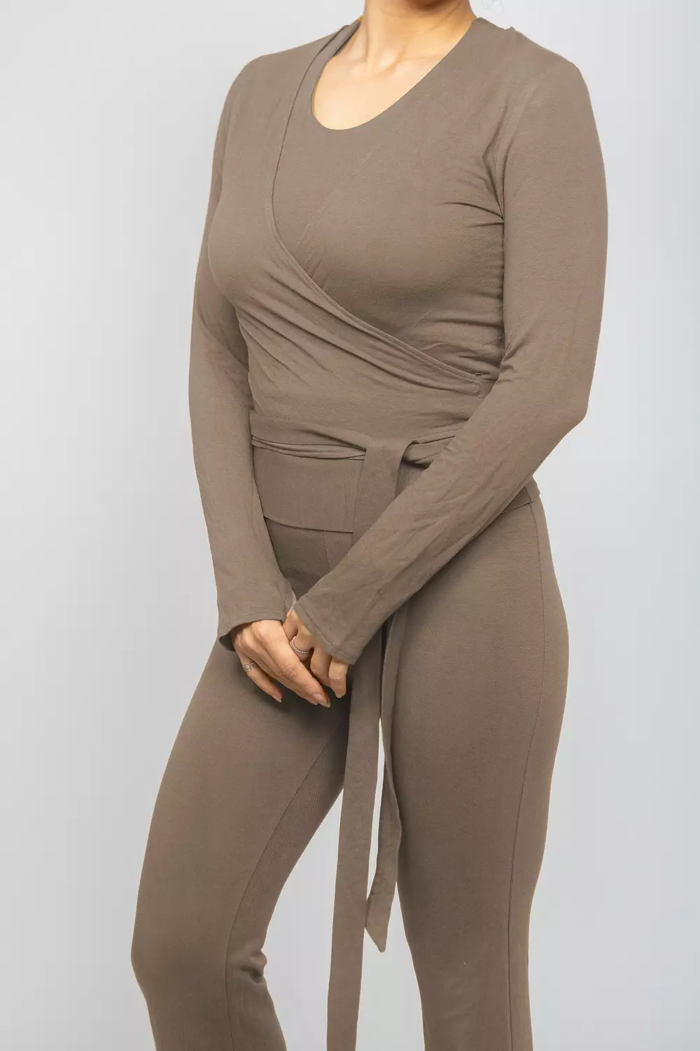 Ash Wrap Top hover image