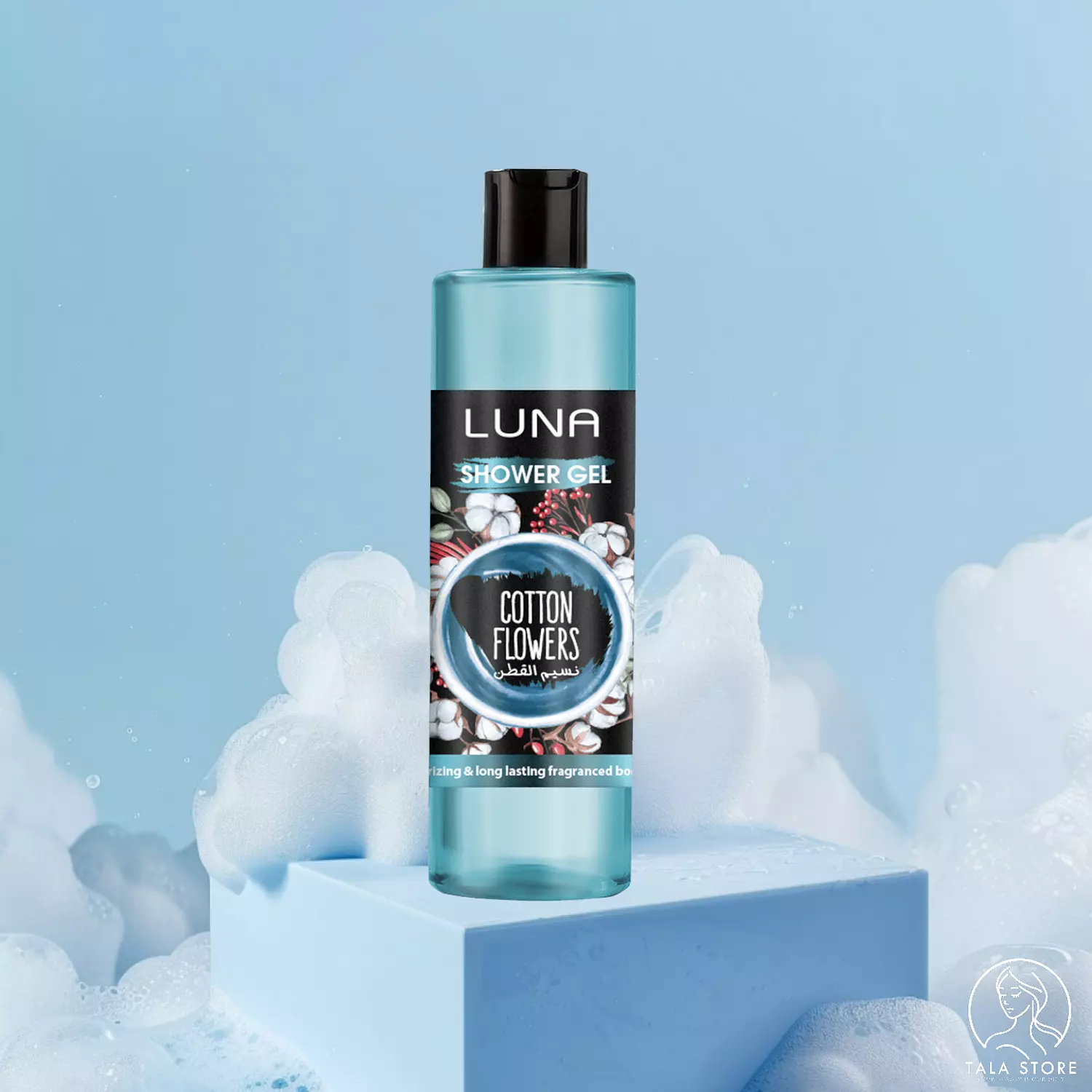 Luna Shower Gel Cotton Flowers - 500 ml hover image