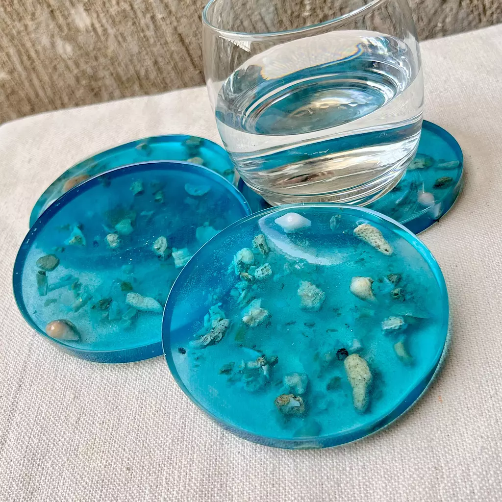 Seashells Coasters