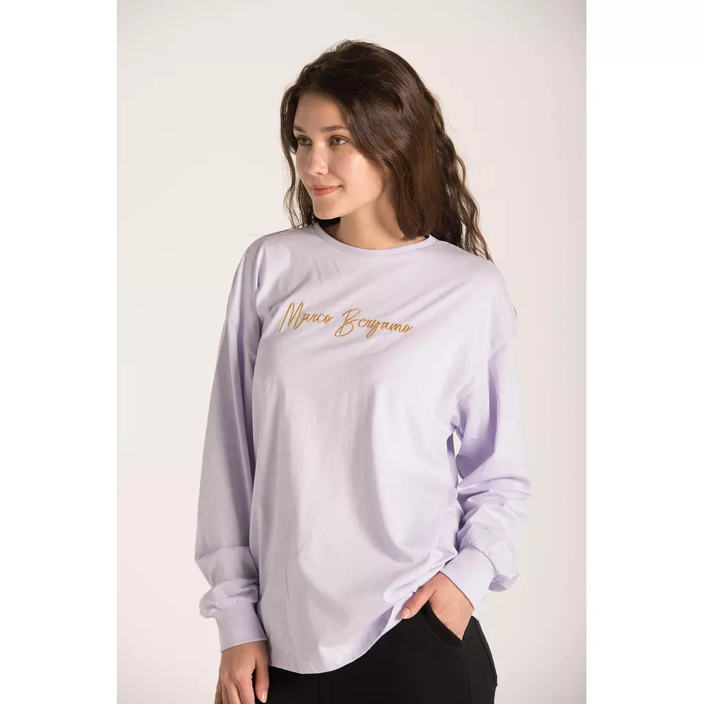 LONG SLEEVE TEE RIBBED CUFF