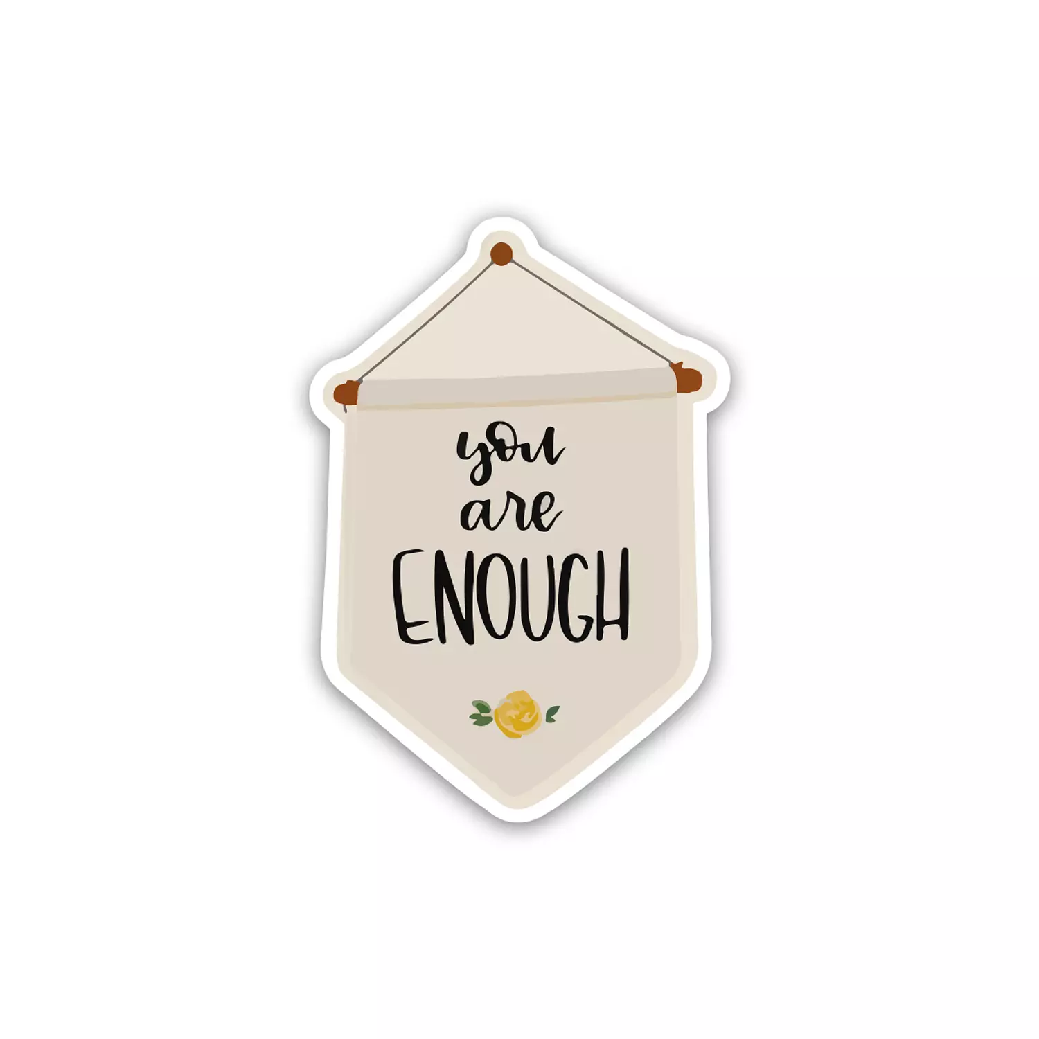 You are enough - Positive Quotes  hover image