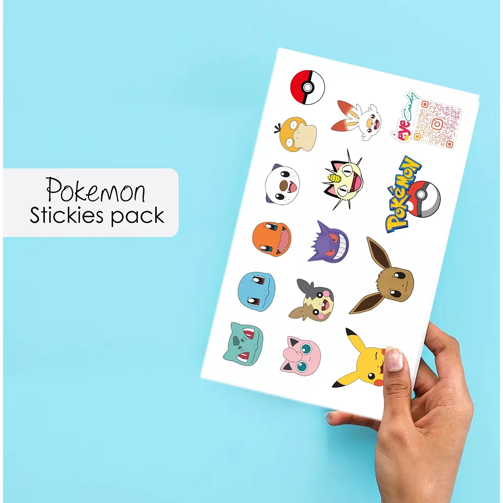 Pokemon Sticker Set