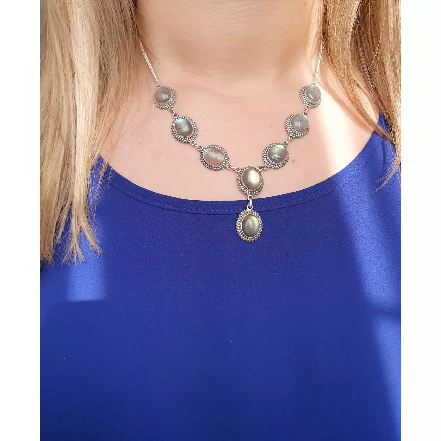 Labradorite collier  1