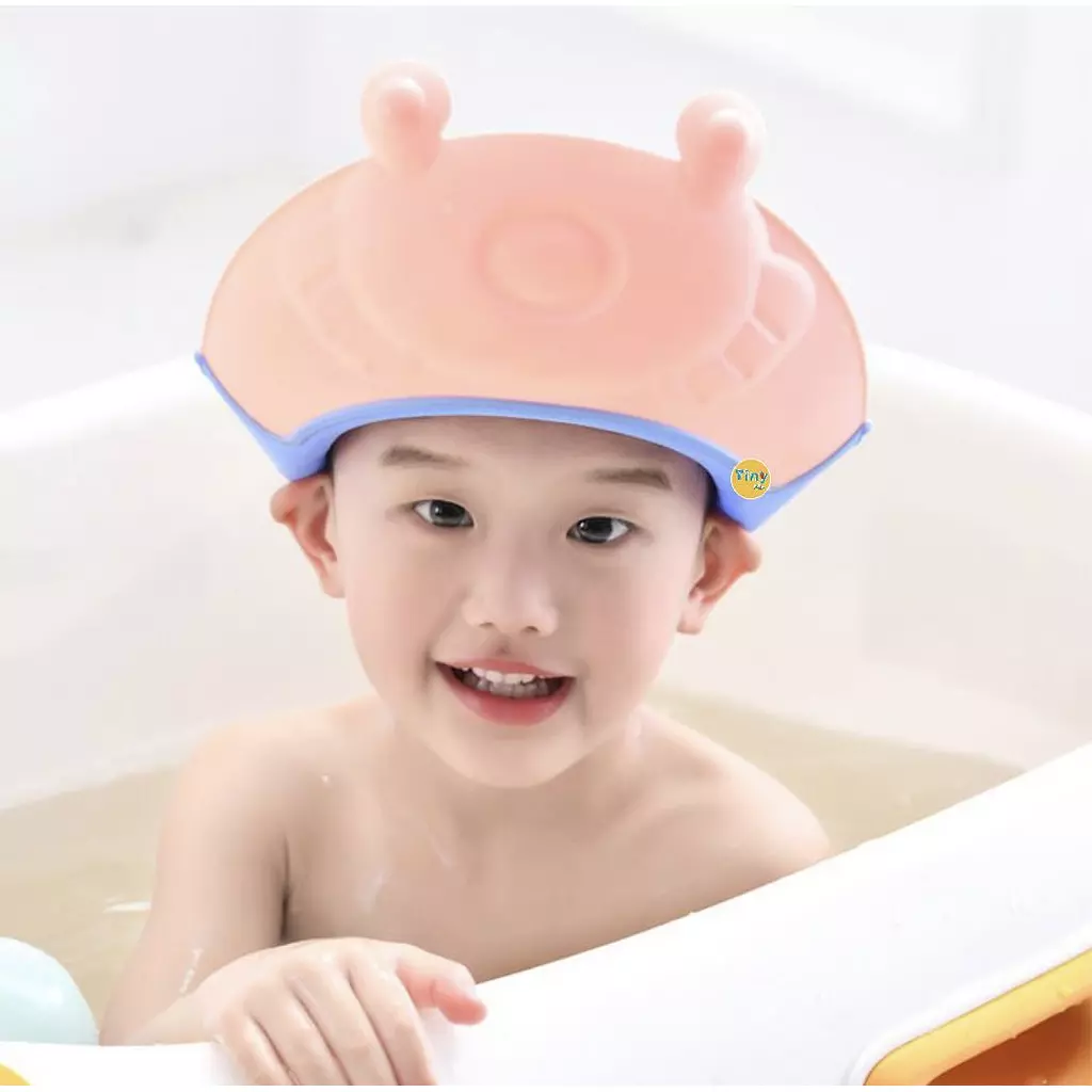 Shower Cap for protect your baby eyes from shampoo