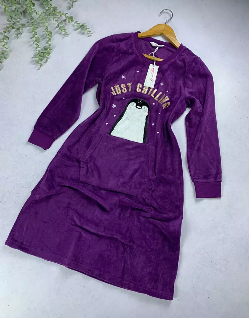 Fleece sleeping shirt from Anabelle