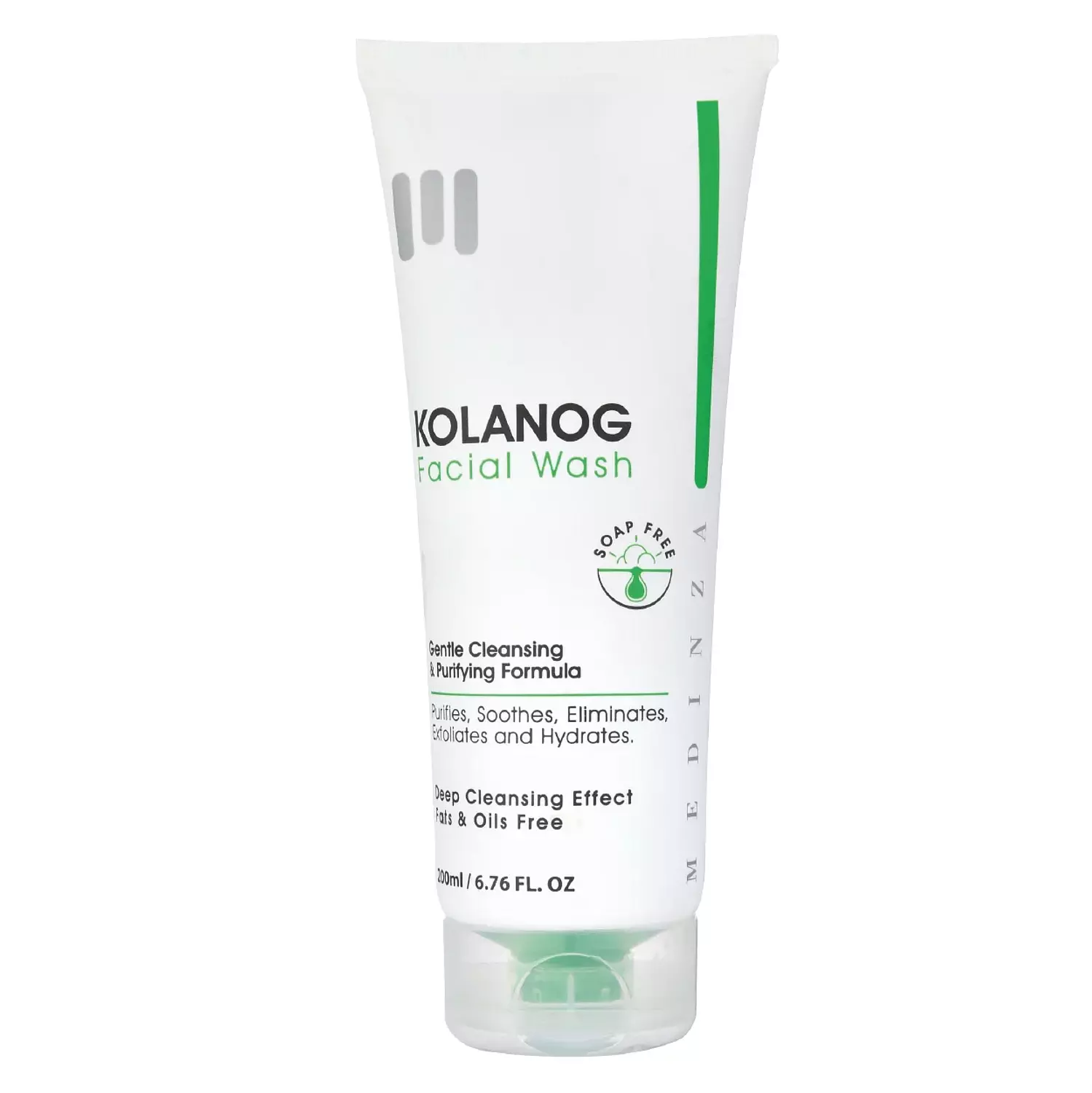 Kolanog Facial Cleanser For Oily & Combination Skin - 200 ml hover image