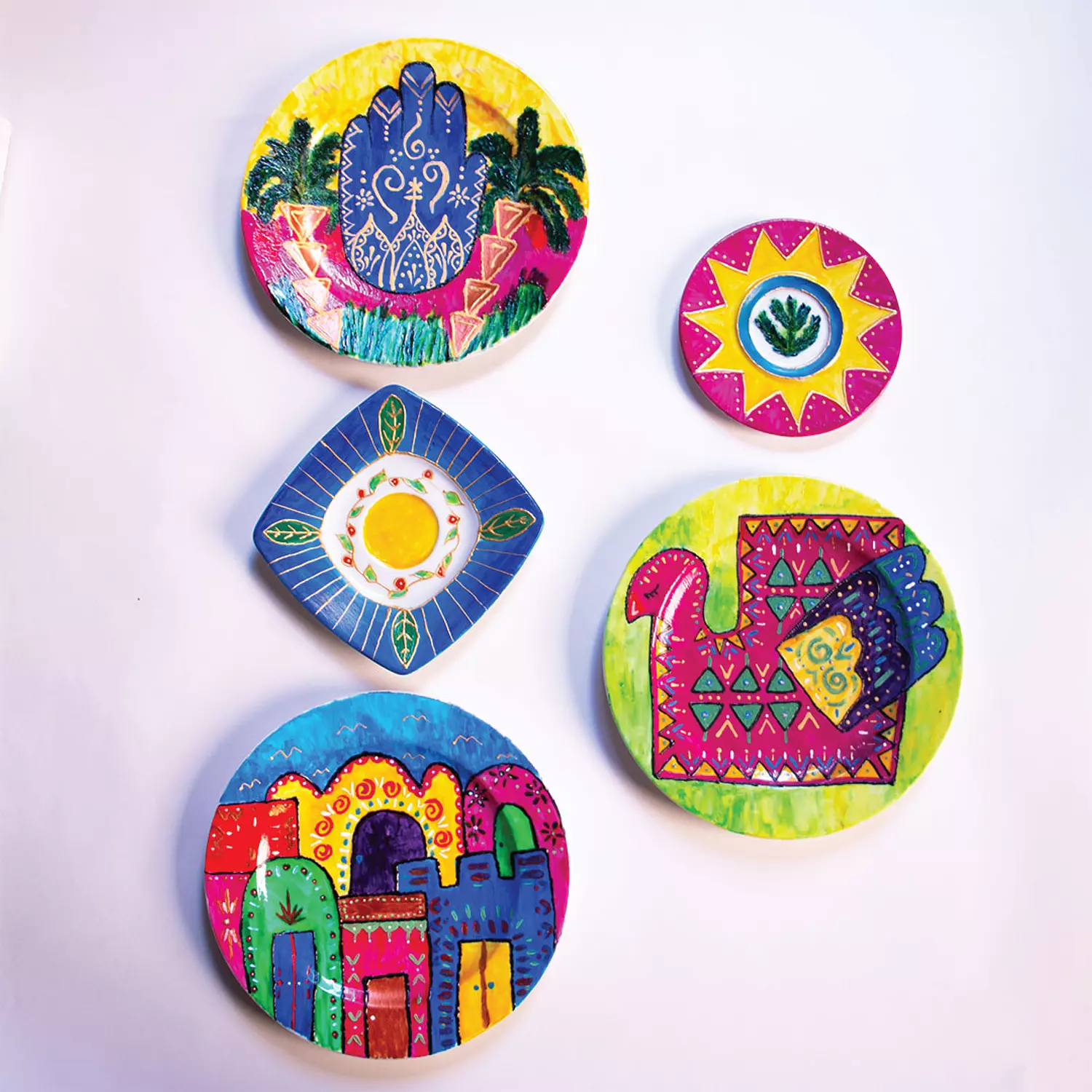 Al-Nuba Decorative Plates  0