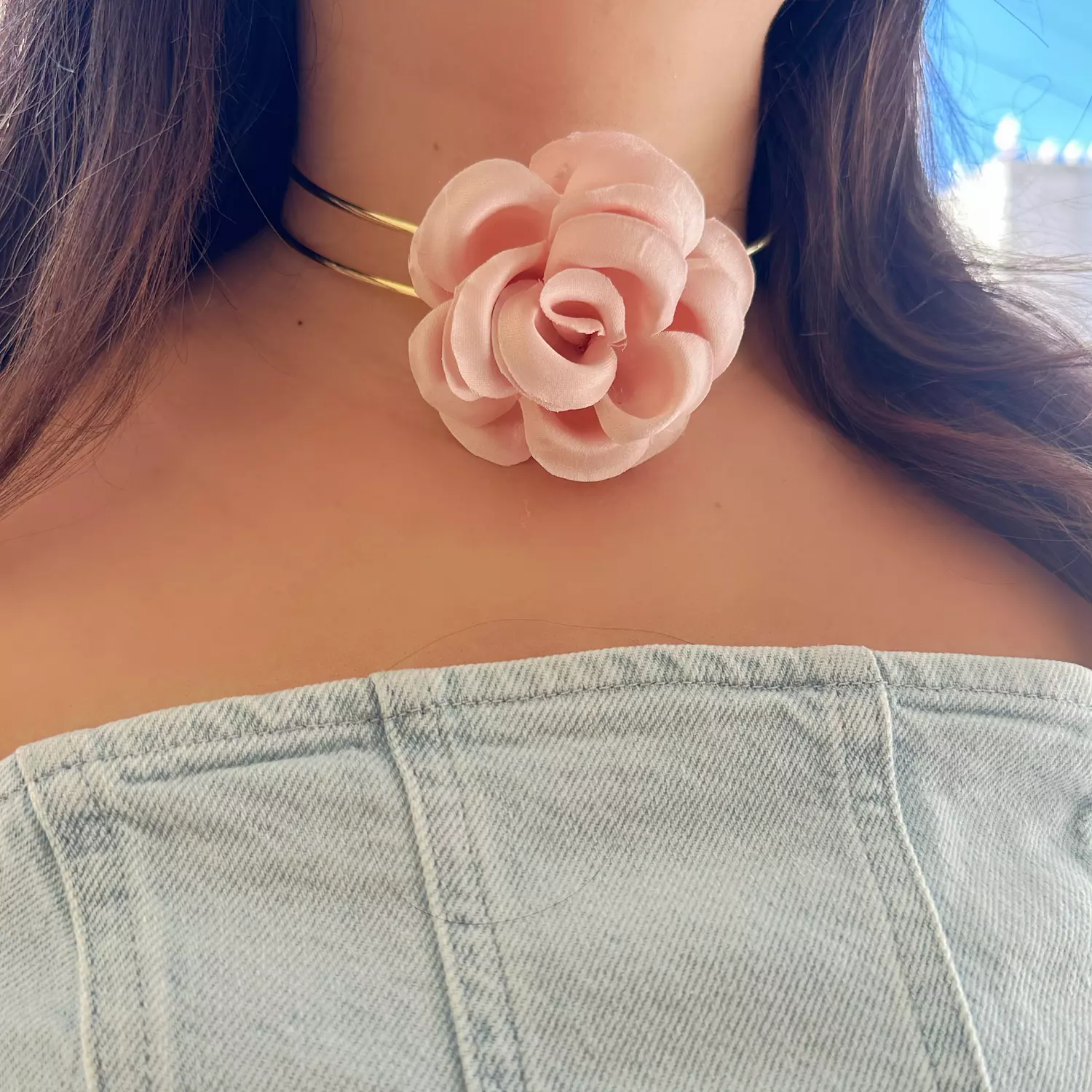 Rounded Flora Choker  3