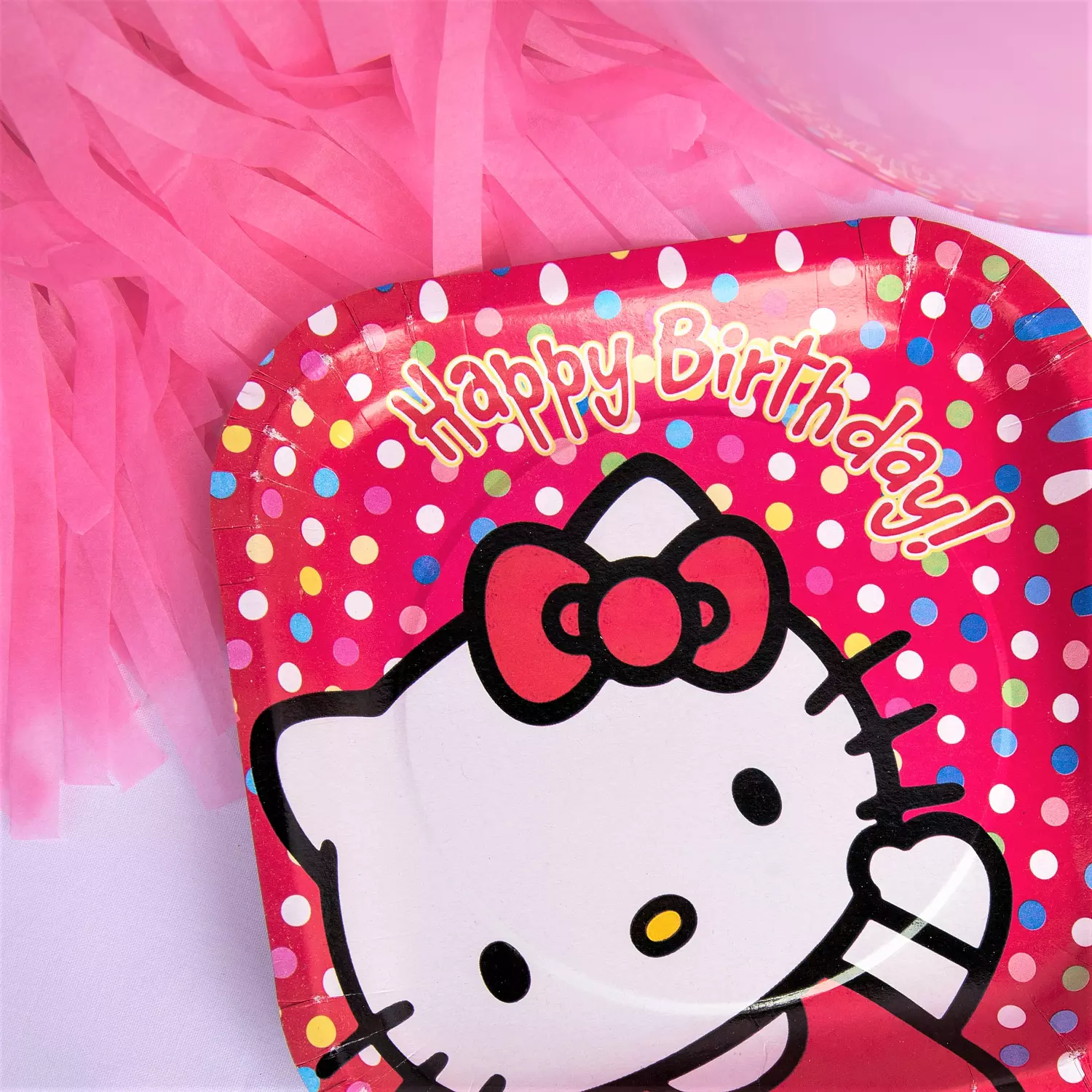 Hello Kitty Square Paper Plates 1