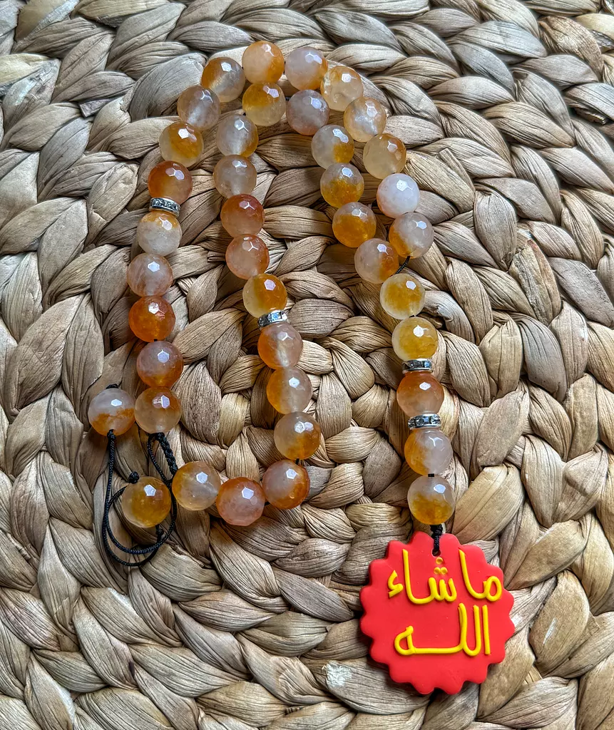 Agate Rosary Car Hanger ( Stock )