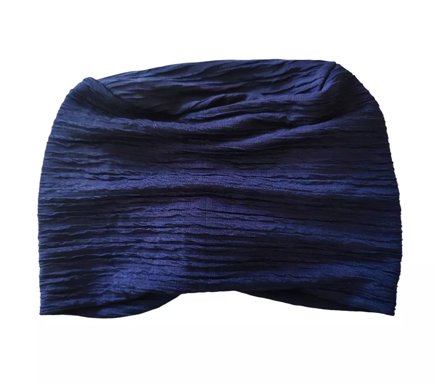 Turban-Crinkle-Navy 1