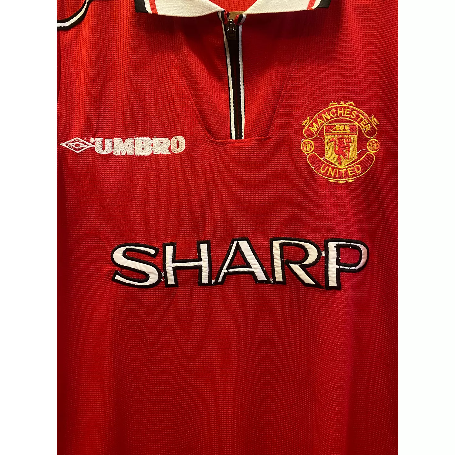 1998-1999 Man United retro kit-Long sleeve-2nd-img