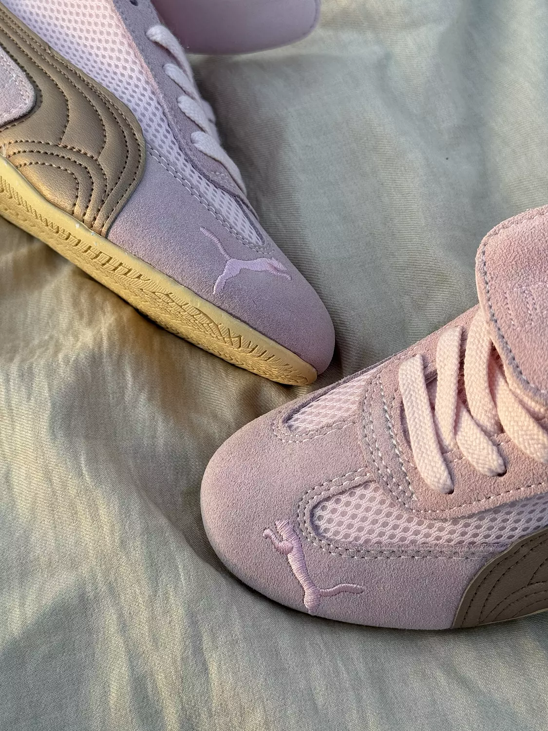 Puma Speedcat X Open YY 'Whisper Of Pink/Chamomile'. 6