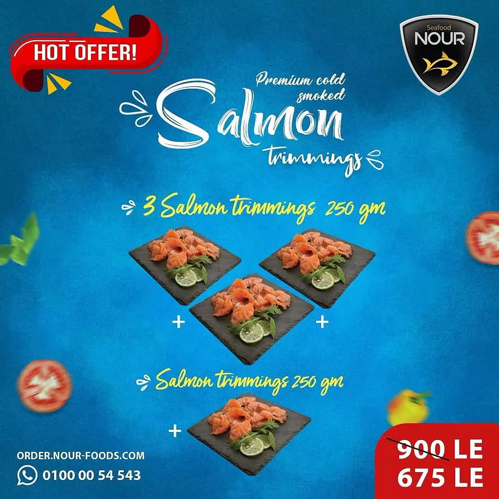 Norwegian Smoked Salmon Trimmings Offer