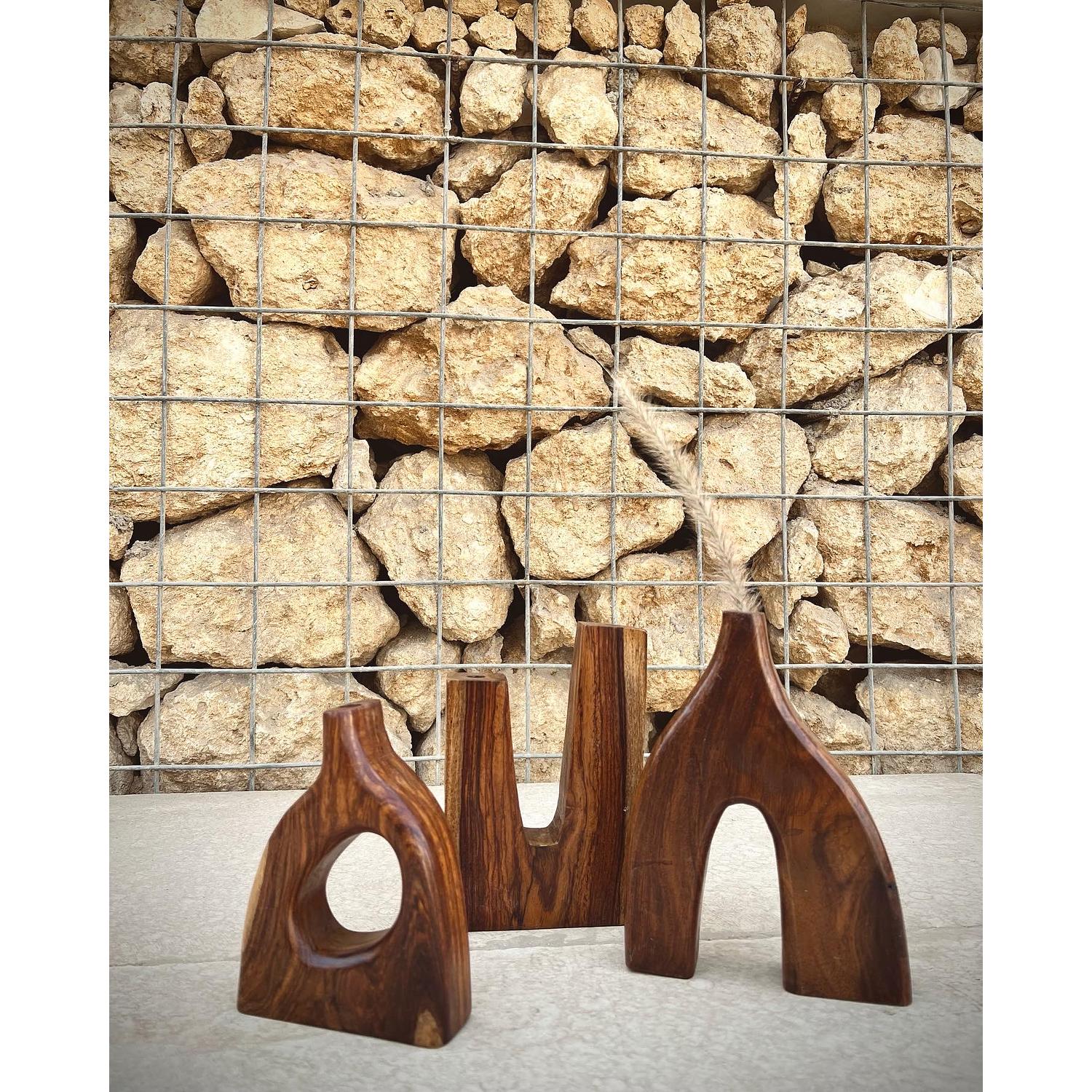 Woody Vase Set