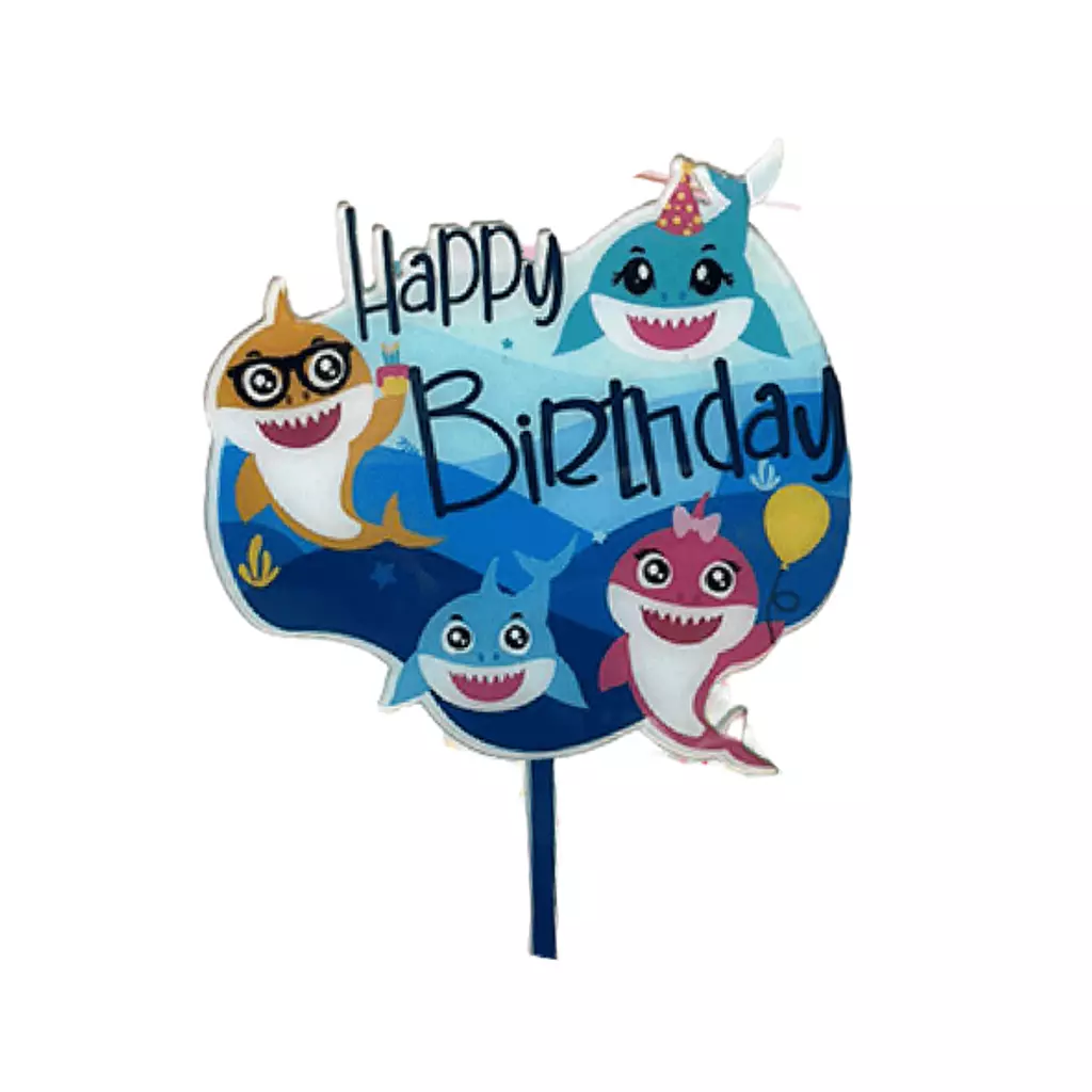 Baby Shark Cake Topper