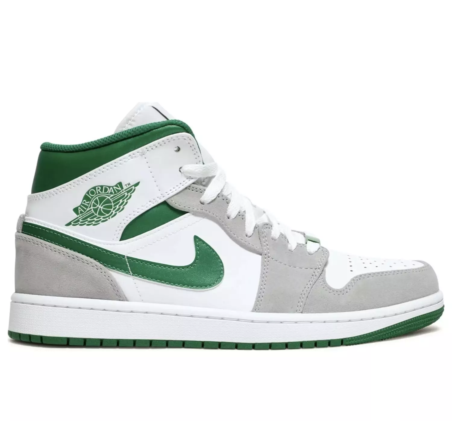 Air Jordan 1 Mid SE 'Grey Pine Green' 0