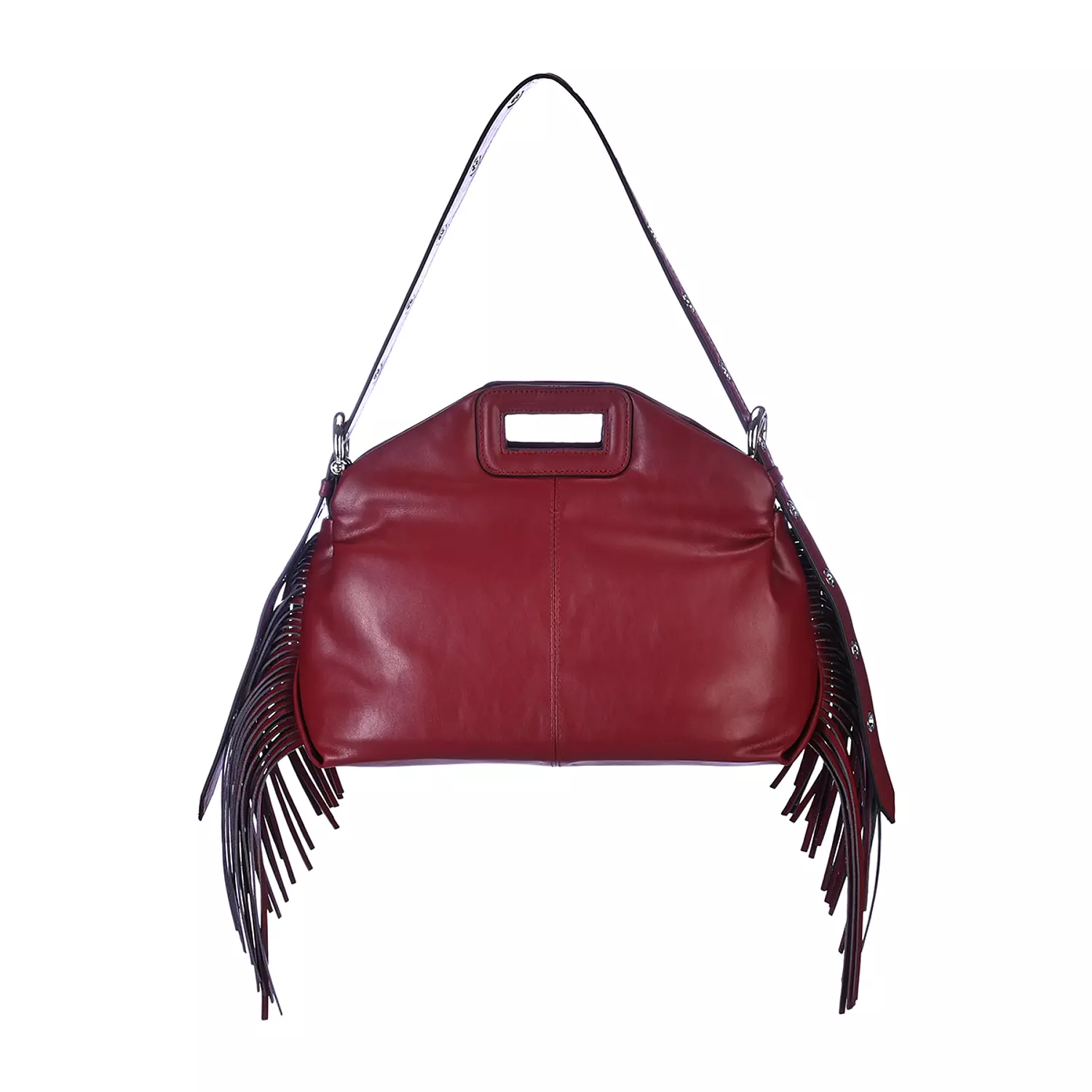 Miss Fringe -Burgundy hover image