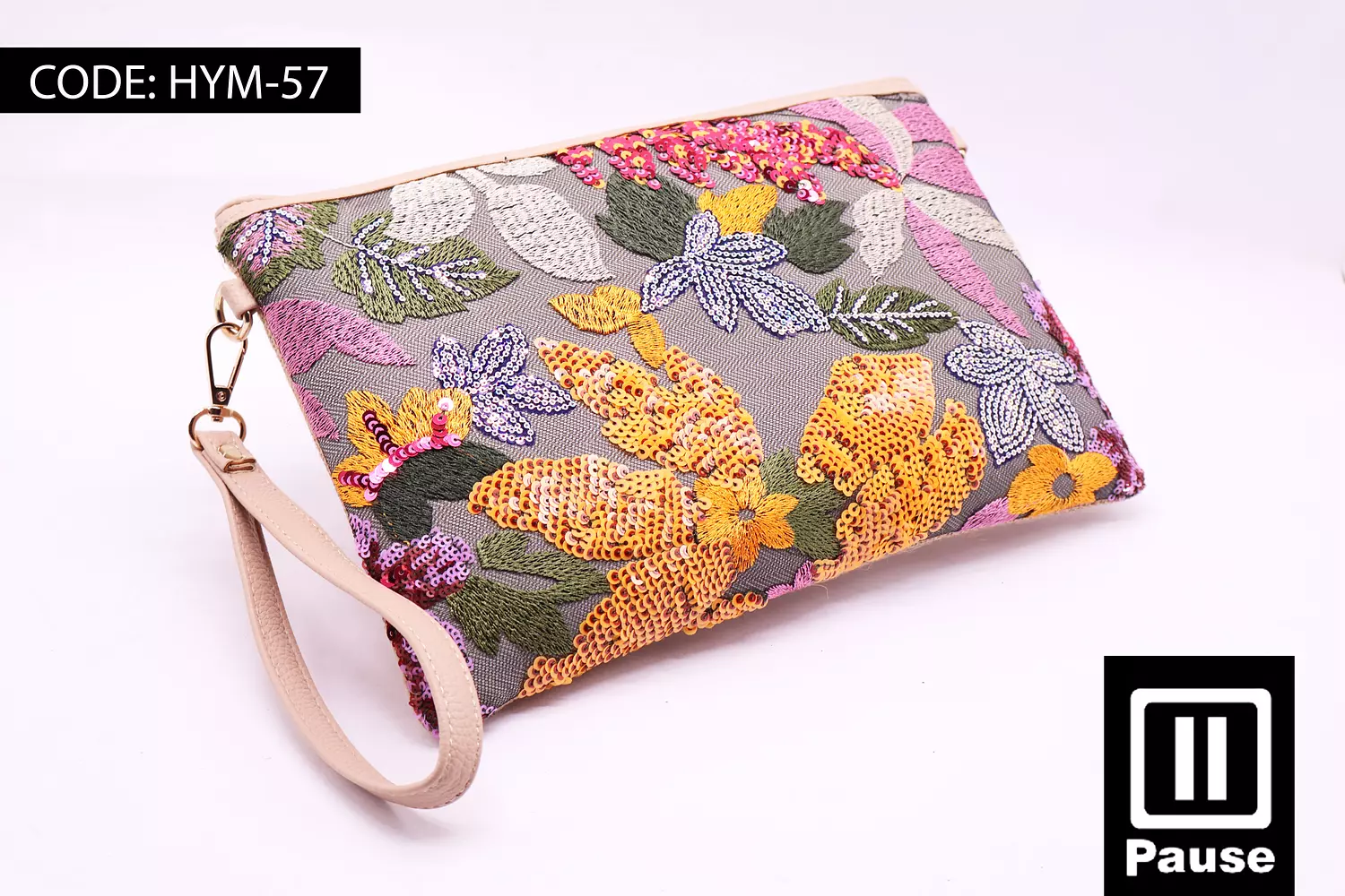 HYM-57 FLOWER CLUTCH  2