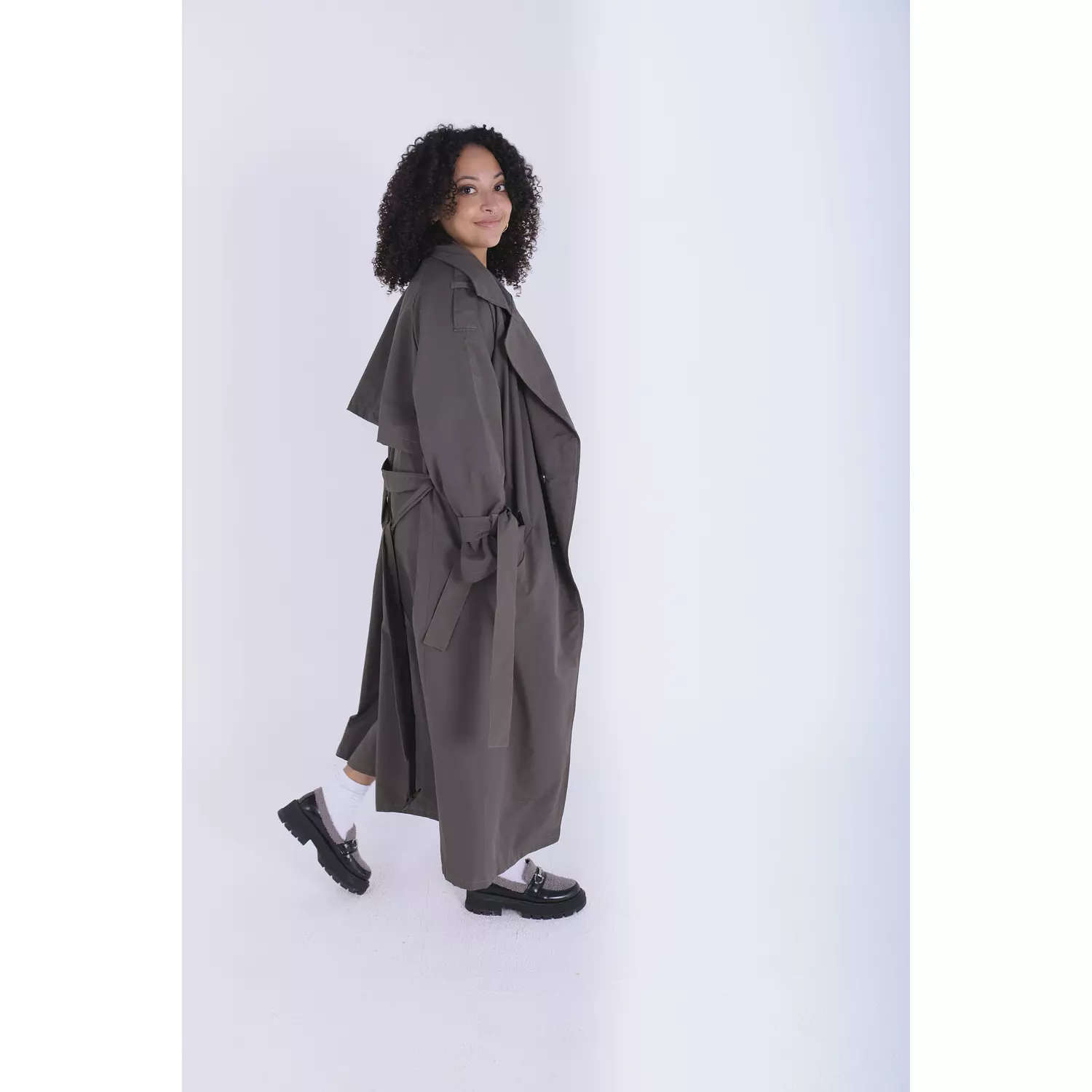 Trench coat - gray 3