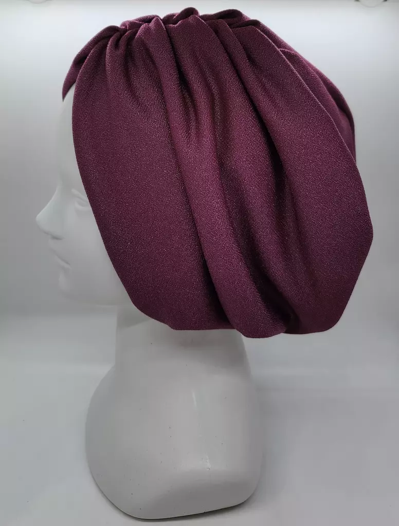 Turban-Starlets-Burgundy