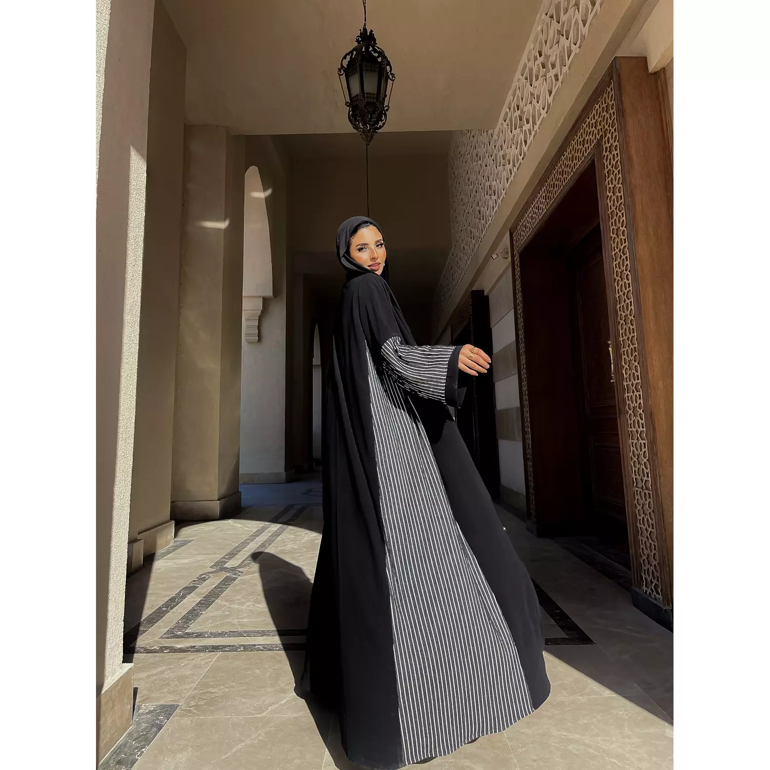 open black abaya 3