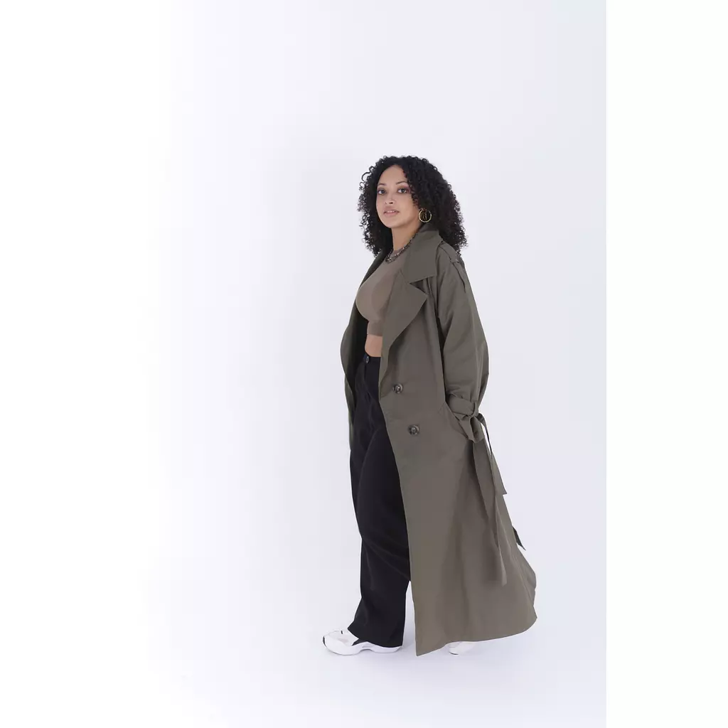 Trench coat - Olive 