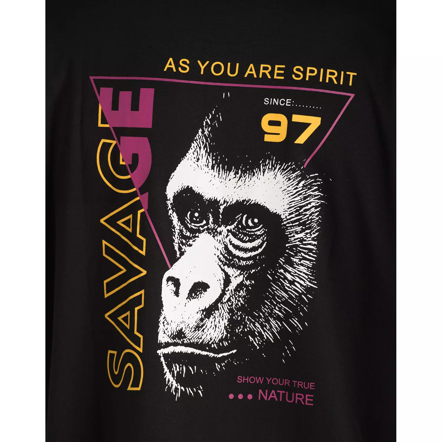 MONKY SAVAGE OVERSIZE T-SHIRT 3