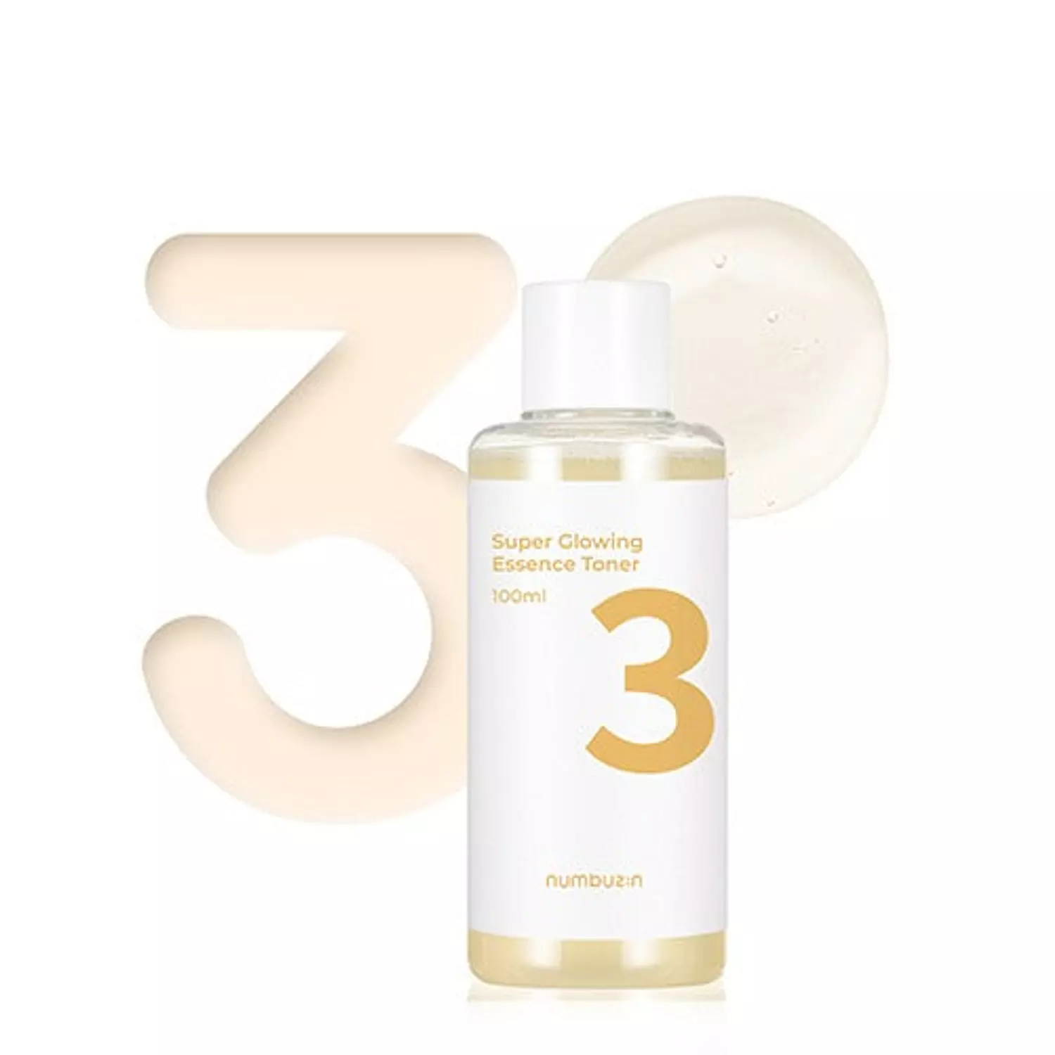 numbuzin - No. 3 Super Glowing Essence Toner Mini 100ml hover image