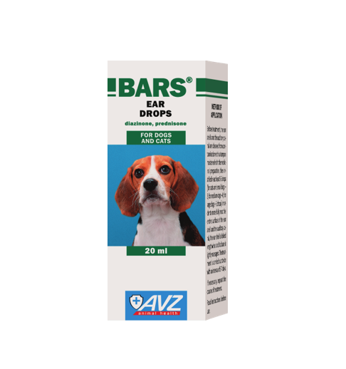 BARS EAR DROPS FOR DOGS AND CATS