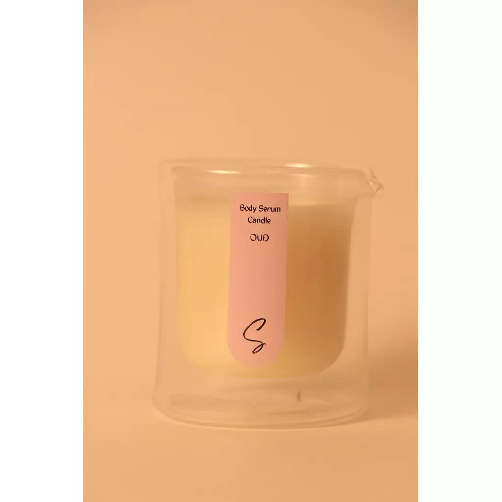 Oud Body Serum Candle