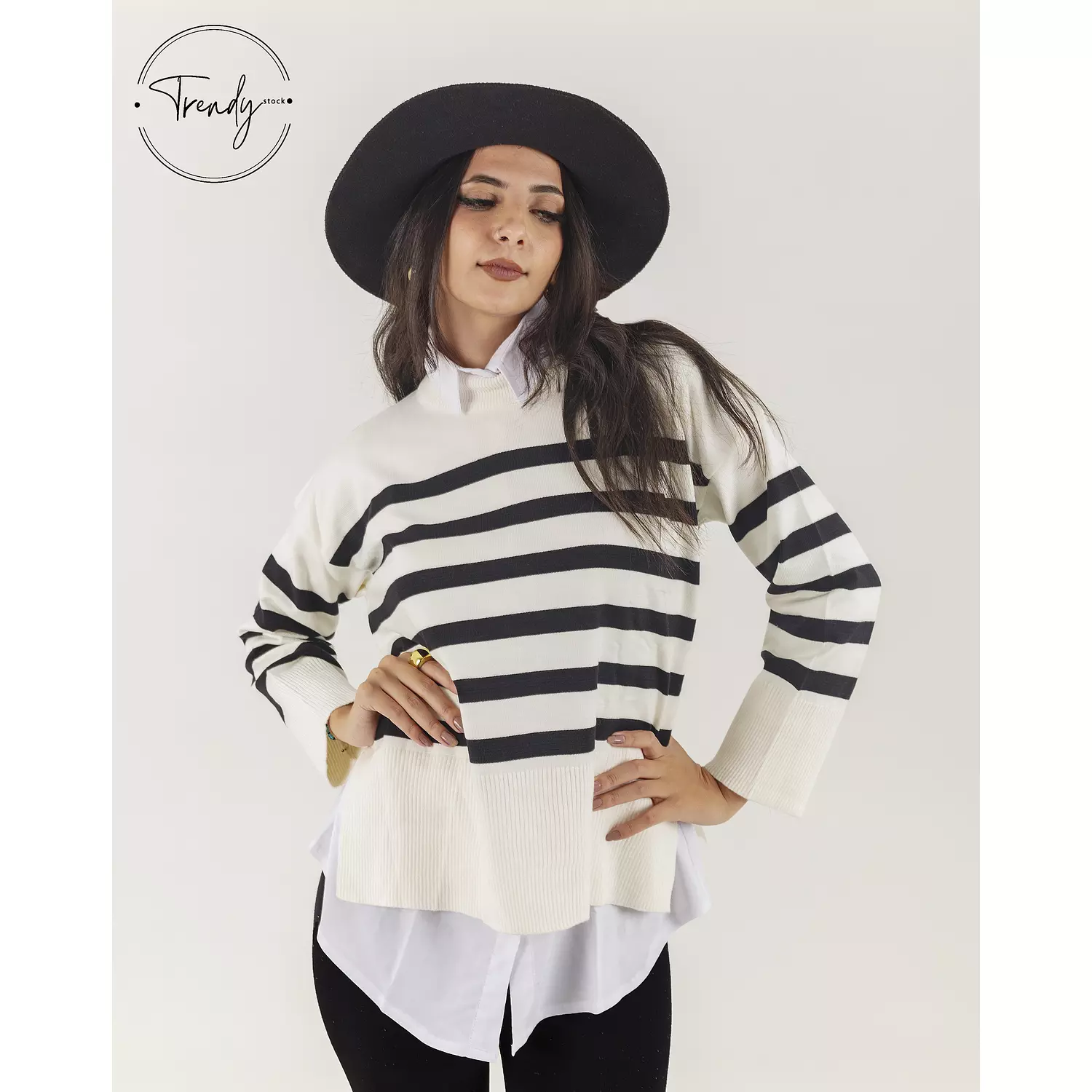 Kint Striped Pullover Long Sleeve 1