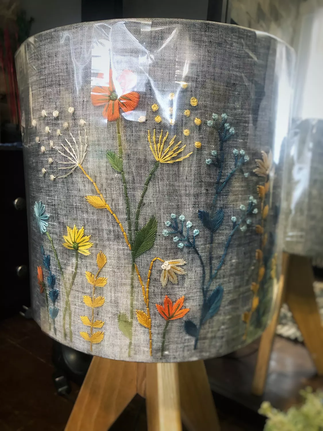 Floral lampshade  2