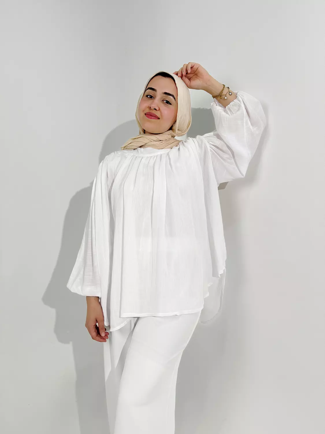 Puffy Sleeves Blouse 5