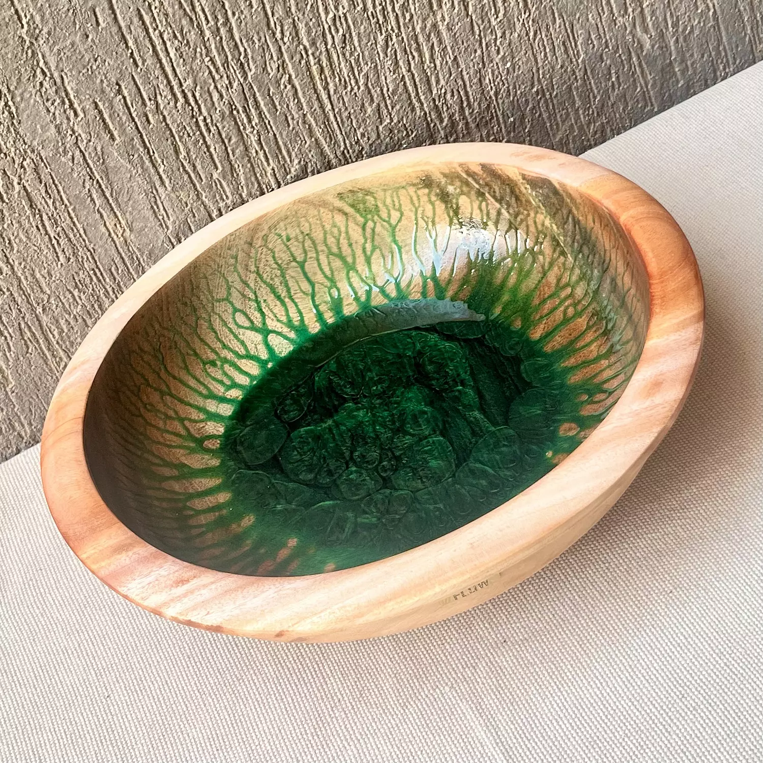 Green Mega Bowl Table Centerpiece 2