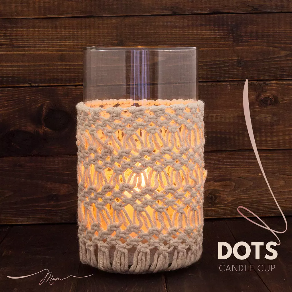 Dots Candle Cup