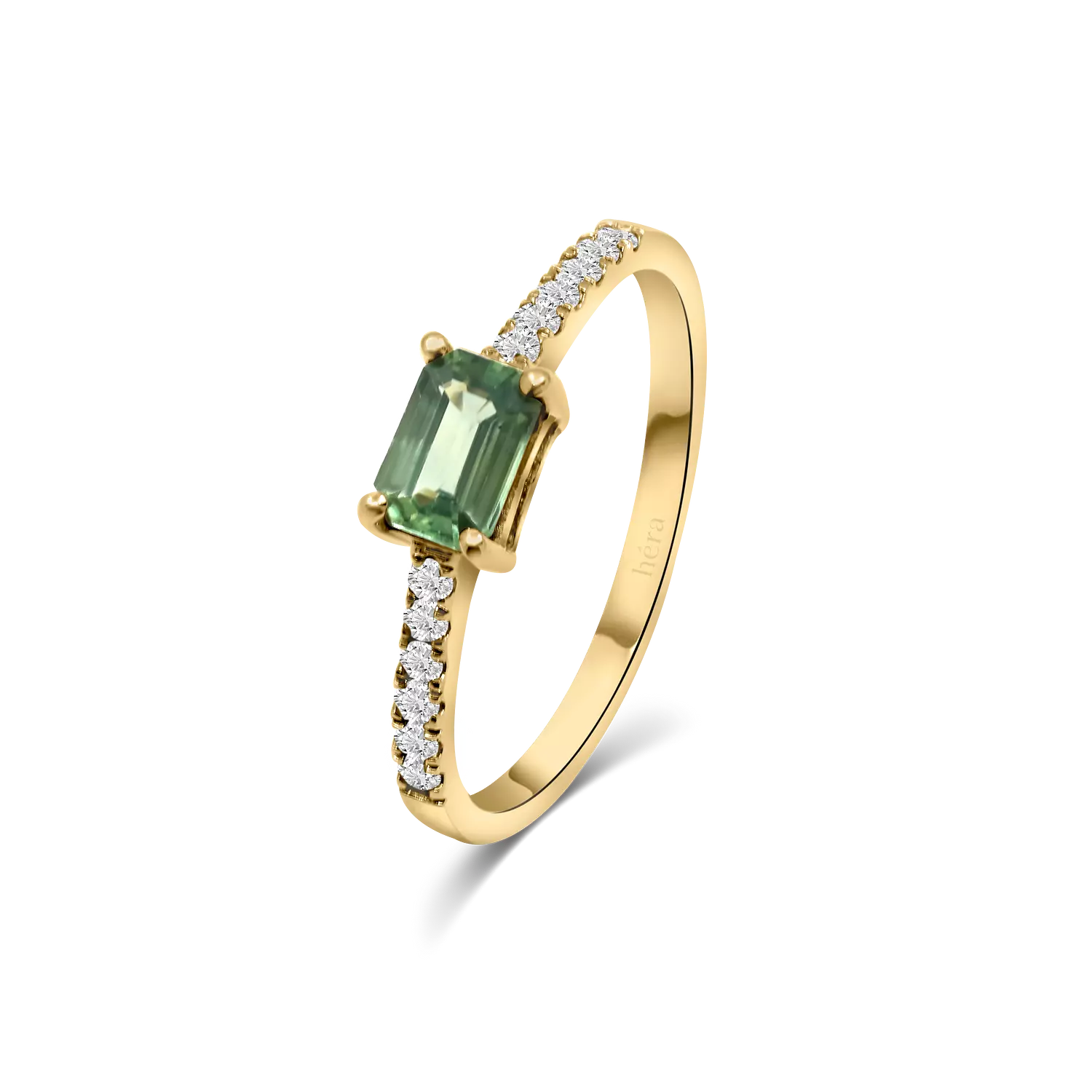 Leenah Green Sapphire Ring - R28 hover image