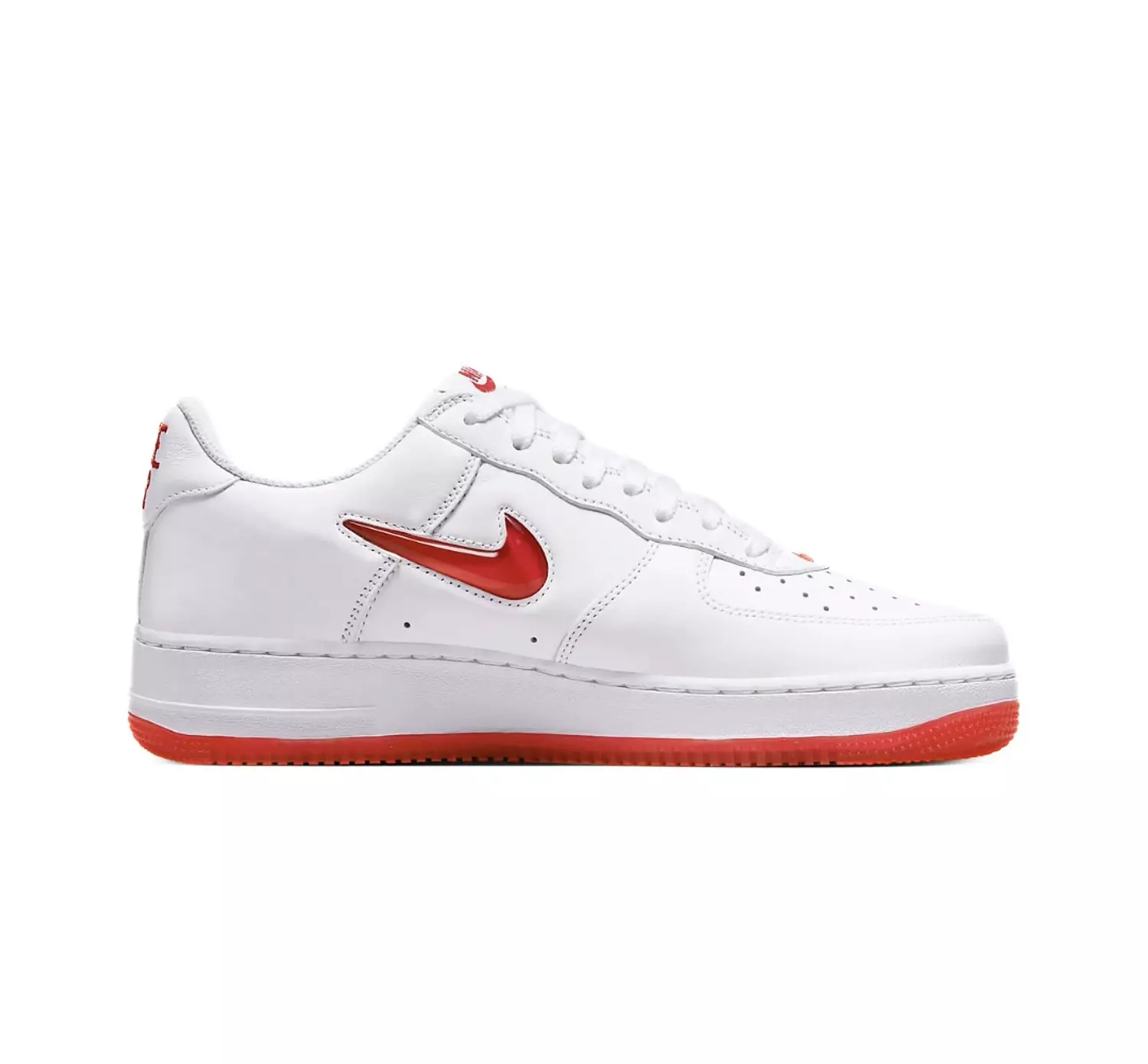 Air Force 1 Jewel 'Color of the Month - White University Red' 0