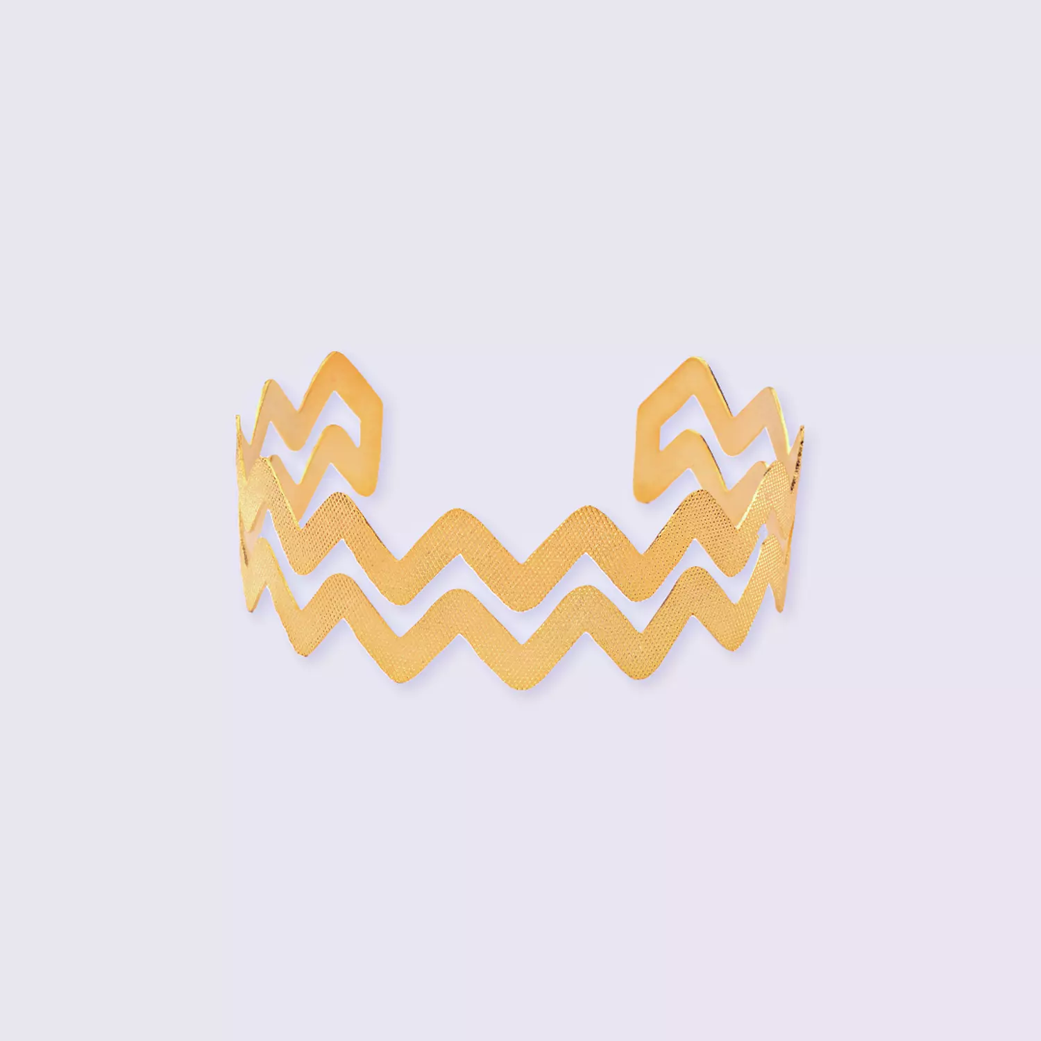 Double Zigzag Necklace 0