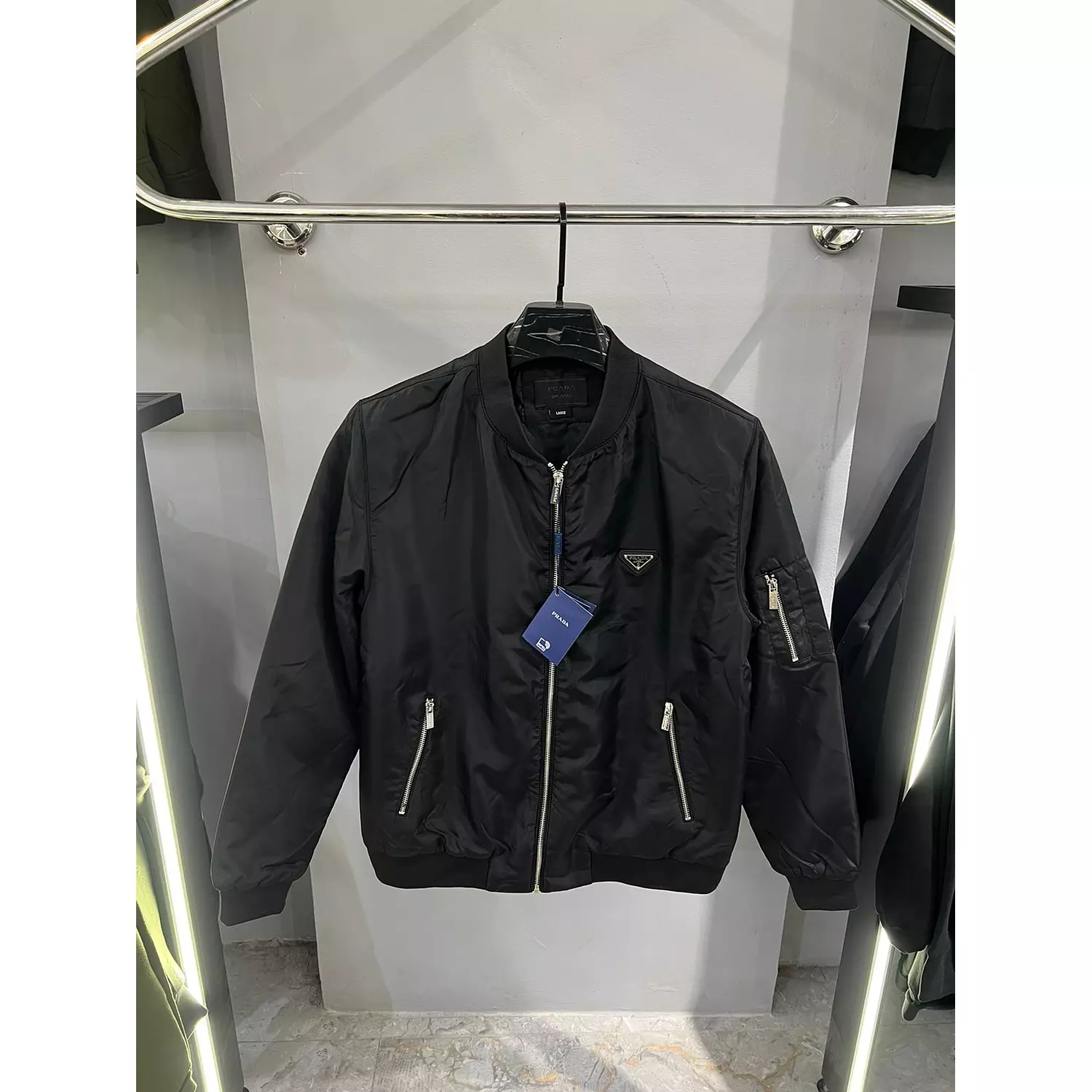 BLACK PRADA JACKET hover image