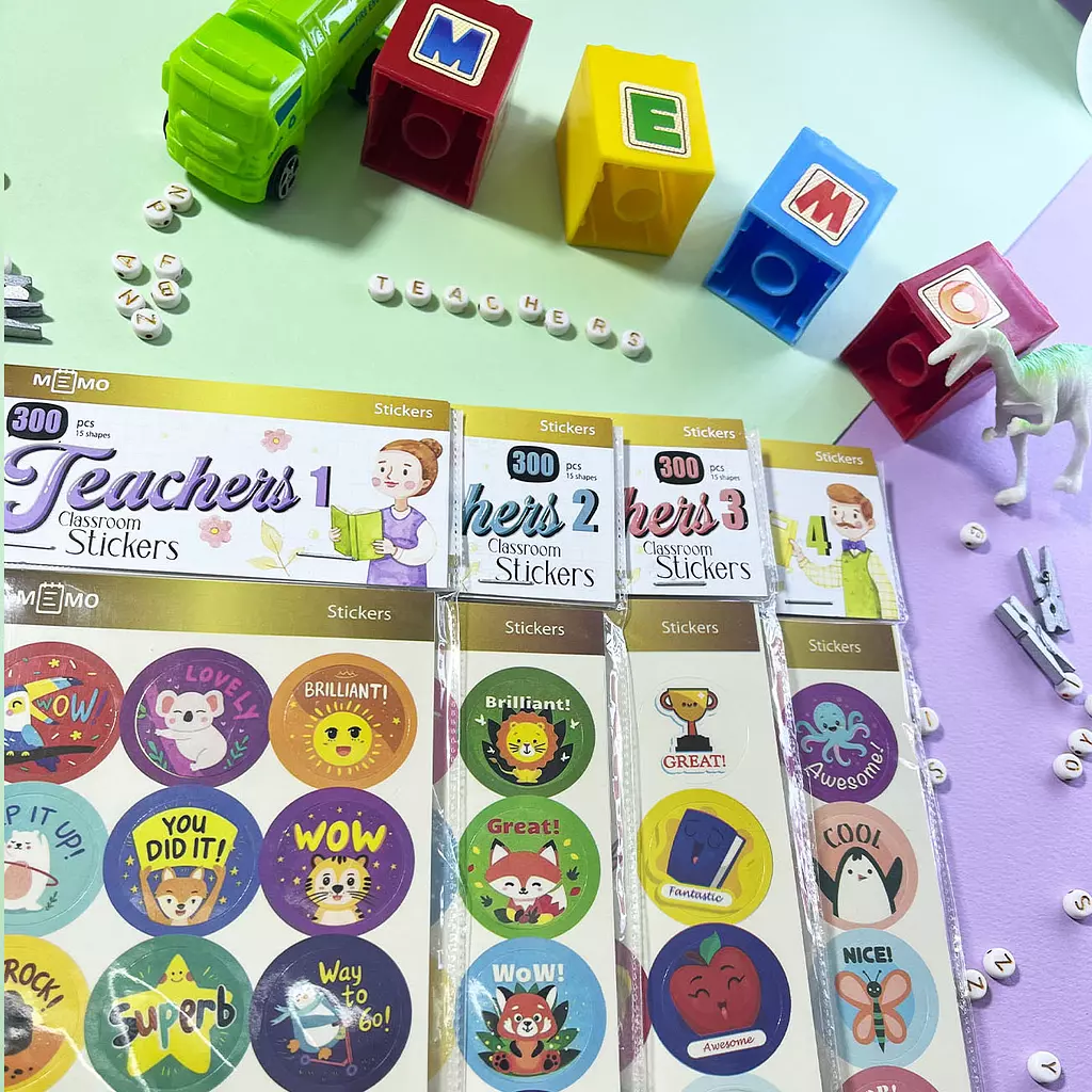 Memo Teachers Stickers 