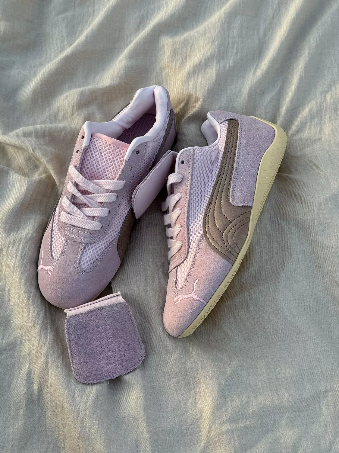 Puma Speedcat X Open YY 'Whisper Of Pink/Chamomile'. 5