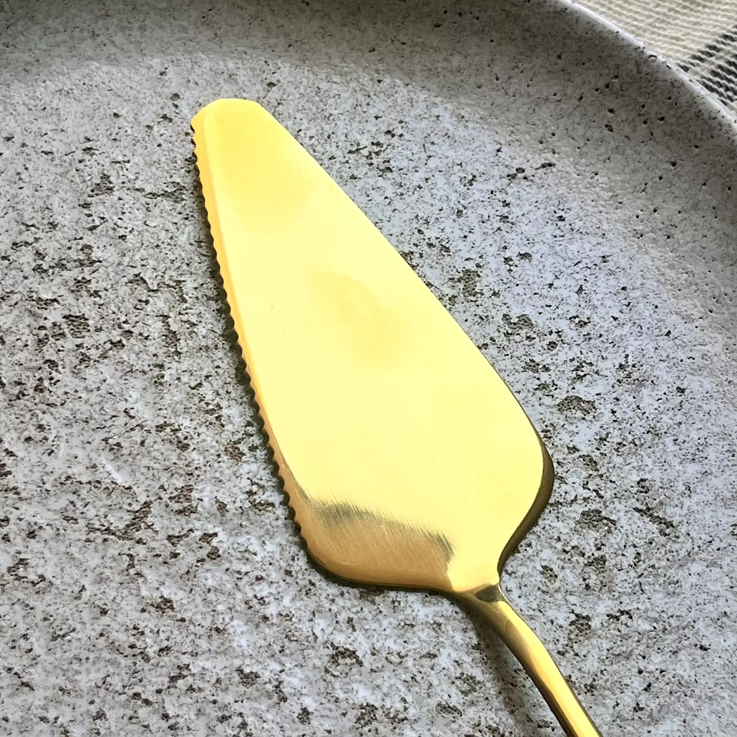 Gold 2 in 1 Cake Knife/Shovel 6