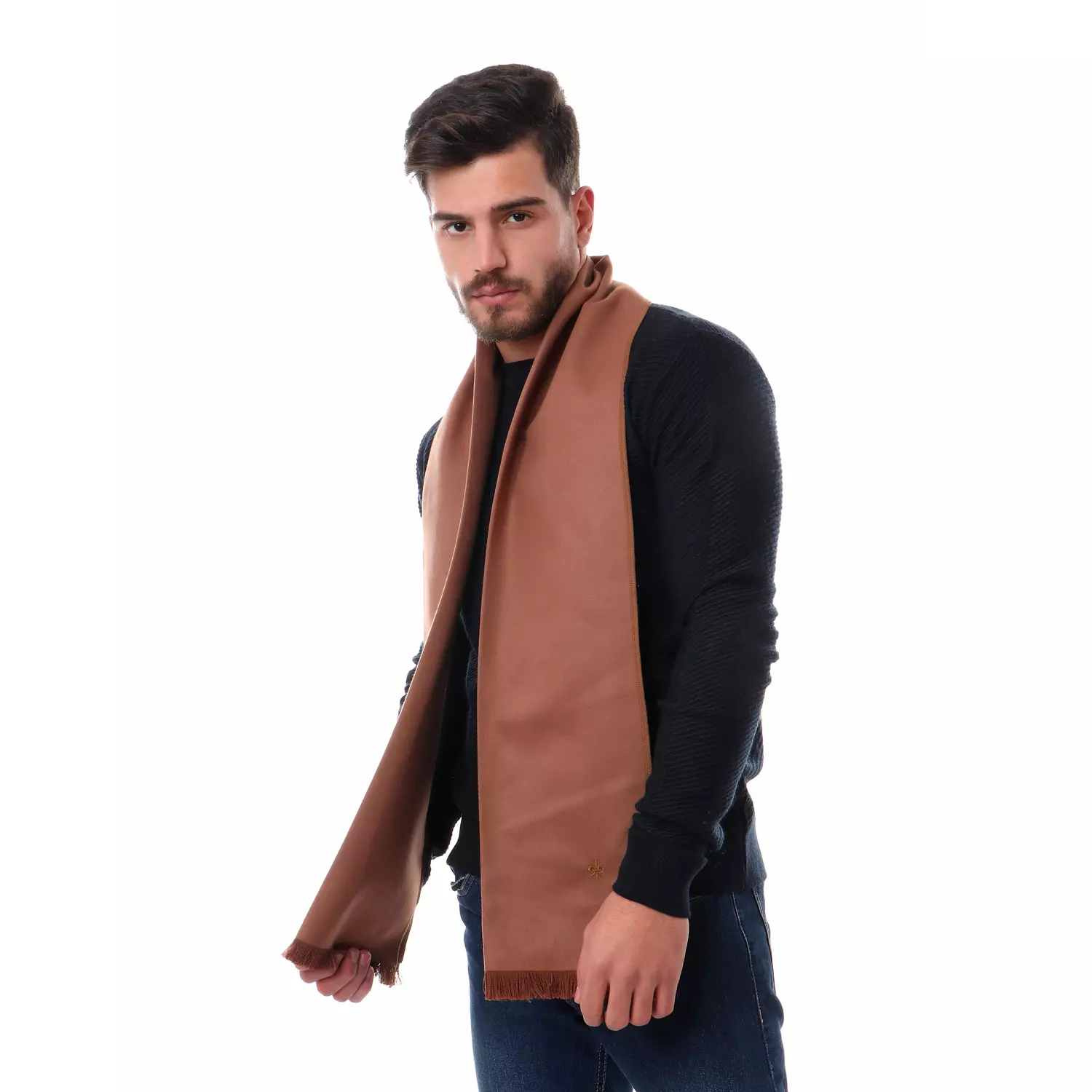 Classic Scarf - Brown 1