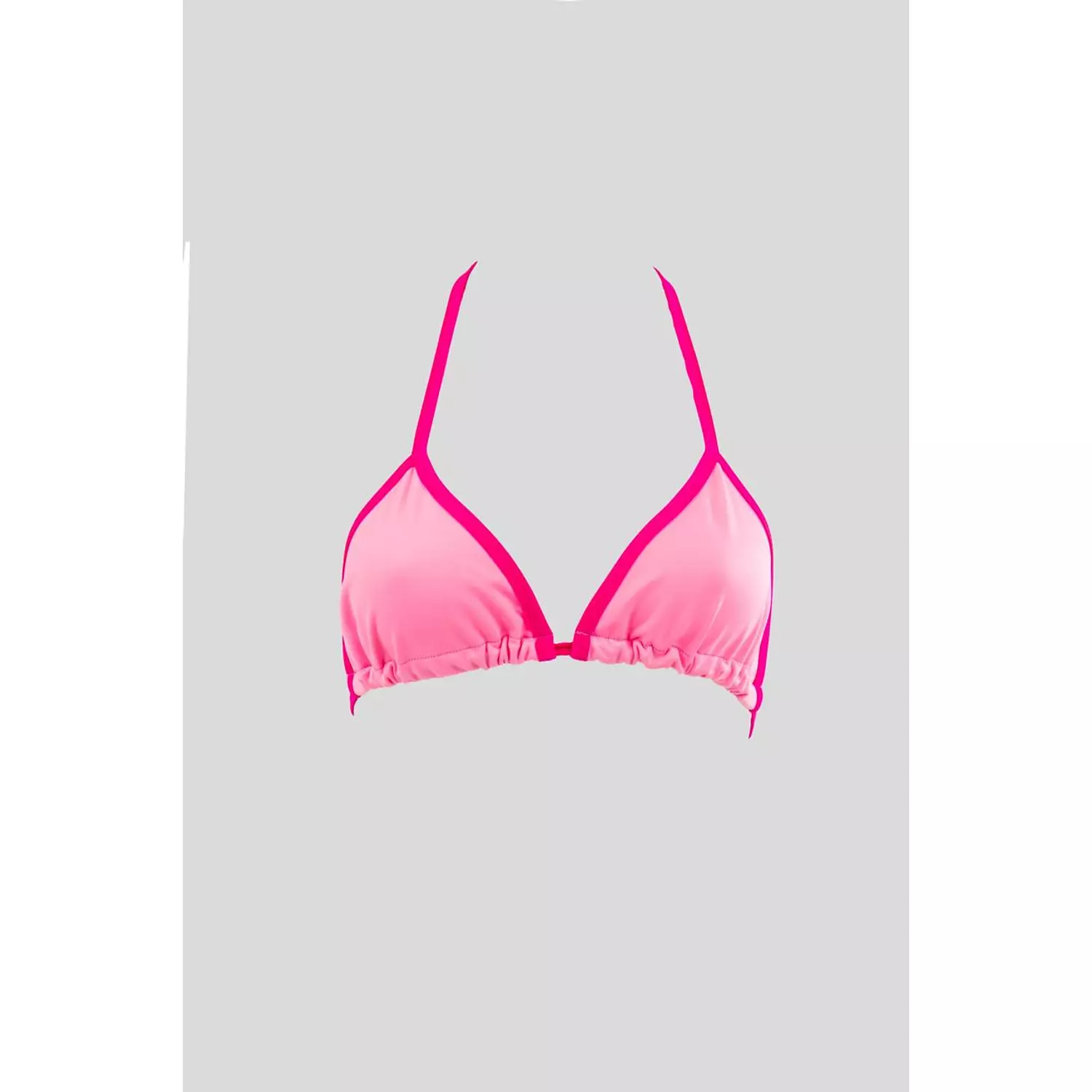 Pink Line Bikini Top  hover image